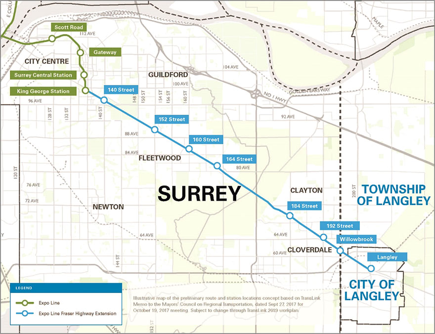 Surrey–Langley SkyTrain (“SLS”) Project